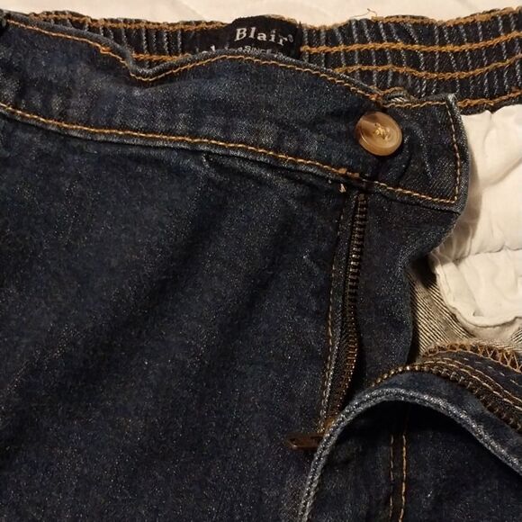 John Blair Mens  Elastic Back Waist Jeans Pants Size 38X29 - Picture 7 of 12